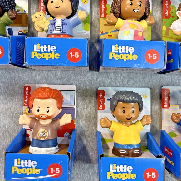 NEW lot 14 comp set Fisher-price LITTLE PEOPLE Preschool Figures Discontinued - Picture 5 of 16